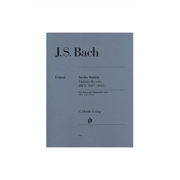 Johann Sebastian Bach: 6 Suites for Violoncello solo BWV 1007-1012
