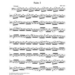 Johann Sebastian Bach: 6 Suites for Violoncello solo BWV 1007-1012