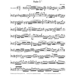 Johann Sebastian Bach: 6 Suites for Violoncello solo BWV 1007-1012