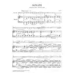 Felix Mendelssohn: Sonate Fur Klavier Und Violoncello Op. 45