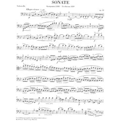 Felix Mendelssohn: Sonate Fur Klavier Und Violoncello Op. 45