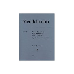 Felix Mendelssohn: Sonata for Piano and Violoncello D major op. 58