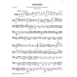 Felix Mendelssohn: Sonata for Piano and Violoncello D major op. 58