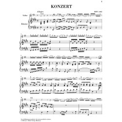 J.S. Bach: Concerto For Violin And Orchestra In E BWV 1042