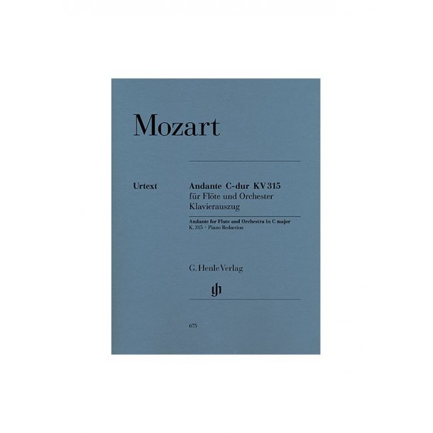 Wolfgang Amadeus Mozart: Andante for Flute and Orchestra C major KV 315