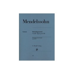 Felix Mendelssohn: String Quartet In F Minor Op. post. 80 (Parts)