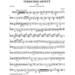 Felix Mendelssohn: String Quartet In F Minor Op. post. 80 (Parts)