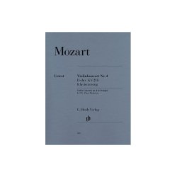 Mozart: Violin Concerto No 4 D K218 - Piano Score (Henle Urtext Edition)