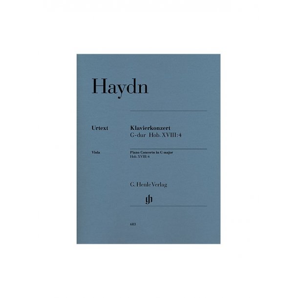 Franz Joseph Haydn: Concerto for Piano (Harpsichord) and Orchestra G  Hob. XVIII:4