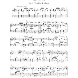 Pyotr Ilyich Tchaikovsky: Sechs Stucke Fur Klavier Op. 19