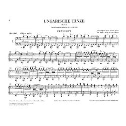 Johannes Brahms: Hungarian Dances WoO 1