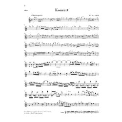 Wolfgang Amadeus Mozart: Concerto For Oboe And Orchestra C K.314 (Oboe/Piano)