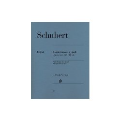 Franz Schubert: Klaviersonate A-Moll Opus Post. 164 D537