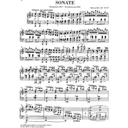 Franz Schubert: Klaviersonate A-Moll Opus Post. 164 D537