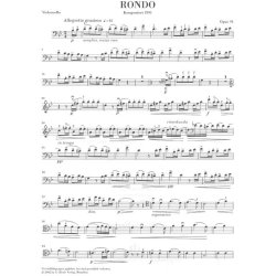 Antonn Dvork: Rondo Fur Violoncello Und Klavier Op. 94