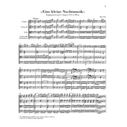 W.A. Mozart: Divertimento "Eine Kleine Nachtmusik" K.525 - Study Score (Henle Urtext)