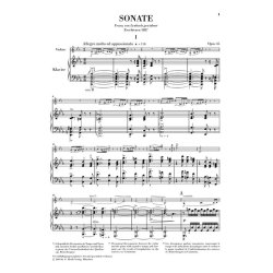 Edvard Grieg: Sonata For Piano And Violin In C Minor Op.45