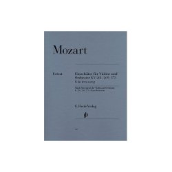 Wolfgang Amadeus Mozart: Single Movements for Violin and Orchestra K. 261, 269 and 373