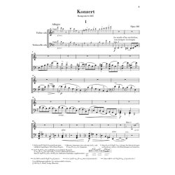 Johannes Brahms: Double Concerto A Minor Op. 102