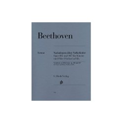 Ludwig Van Beethoven: Variations On Folk Songs Op.105 And 107 (Urtext Edition)