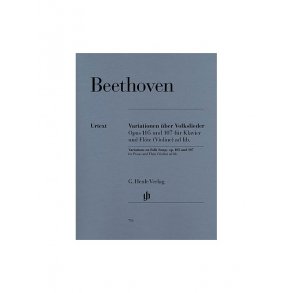 Ludwig Van Beethoven: Variations On Folk Songs Op.105 And 107 (Urtext Edition)
