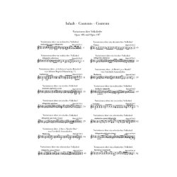 Ludwig Van Beethoven: Variations On Folk Songs Op.105 And 107 (Urtext Edition)