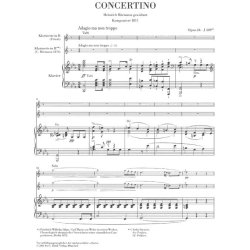 Carl Maria von Weber: Concertino op. 26 for Clarinet and Orchestra