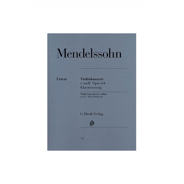 Felix Mendelssohn: Violin Concerto In E Minor Op.64 (Violin/Piano)