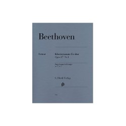 Ludwig Van Beethoven: Piano Sonata In E Flat Op.27 No.1 (Urtext Edition)