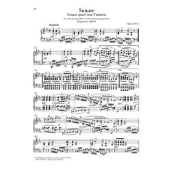 Ludwig Van Beethoven: Piano Sonata In E Flat Op.27 No.1 (Urtext Edition)