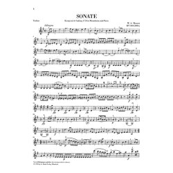 W.A. Mozart: Violin Sonata In E Minor K.304 (Henle Urtext Edition)