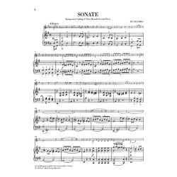 W.A. Mozart: Violin Sonata In E Minor K.304 (Henle Urtext Edition)
