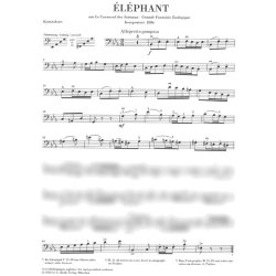 Camille Saint-Saens: Elephant - The Carnival Of The Animals (Double Bass/Piano)
