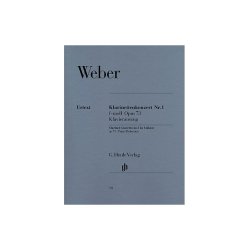 Carl Maria von Weber: Clarinet Concerto No.1 F minor Op.73 (Henle Urtext Edition)