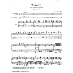 Carl Maria von Weber: Clarinet Concerto No.1 F minor Op.73 (Henle Urtext Edition)