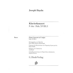 Franz Joseph Haydn: Concerto for Piano (Harpsichord) and Orchestra F major Hob. XVIII:3