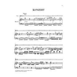 Franz Anton Hoffmeister: Viola Concerto In D (Violin and Piano)