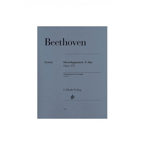 Ludwig Van Beethoven: String Quartet F Op.135