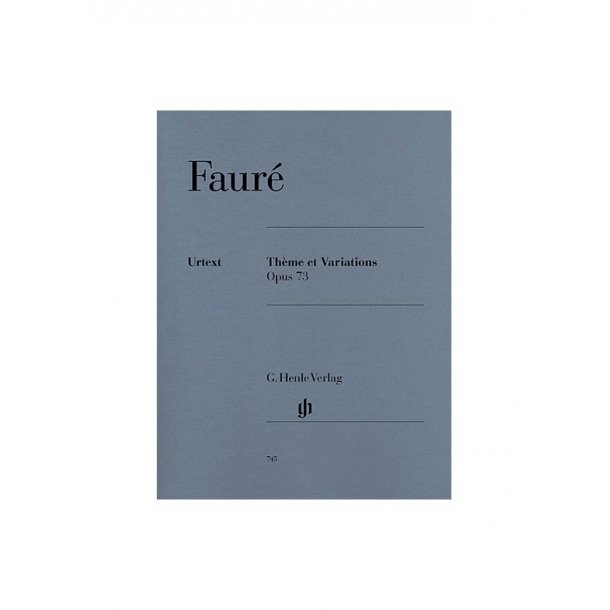 Gabriel Faur: Thme Et Variations Op.73