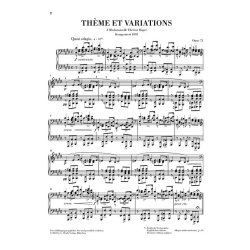 Gabriel Faur: Thme Et Variations Op.73
