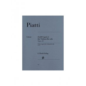 Alfredo Piatti: 12 Capricci op. 25 for Violoncello solo