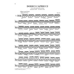 Alfredo Piatti: 12 Capricci op. 25 for Violoncello solo