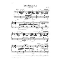Alexander Scriabin: Piano Sonata No.7 Op.64 (Urtext Edition)