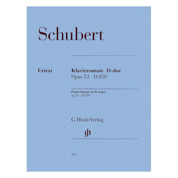 Franz  Schubert: Piano Sonata in D Op.53