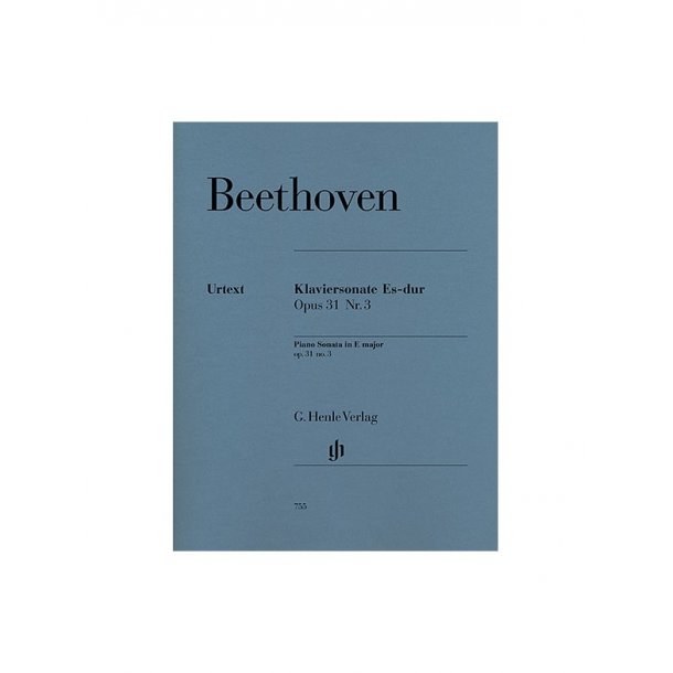 Ludwig Van Beethoven: Piano Sonata In E Flat Op.31 No.3