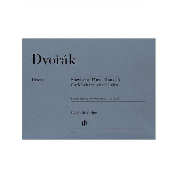 Antonn Dvork: Slavonic Dances Op. 46 For Piano Four-hands