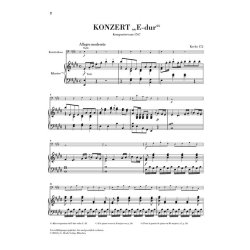 Karl Ditters von Dittersdorf: Double Bass Concerto in "E major" Krebs 172