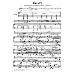 Johannes Brahms: Sonata For Piano And Violin In G Major Op.78