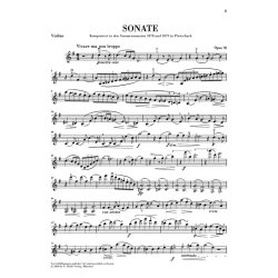 Johannes Brahms: Sonata For Piano And Violin In G Major Op.78