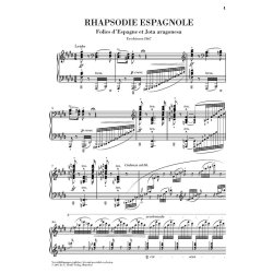 Franz Liszt: Rhapsodie Espagnole (Henle Urtext Edition)